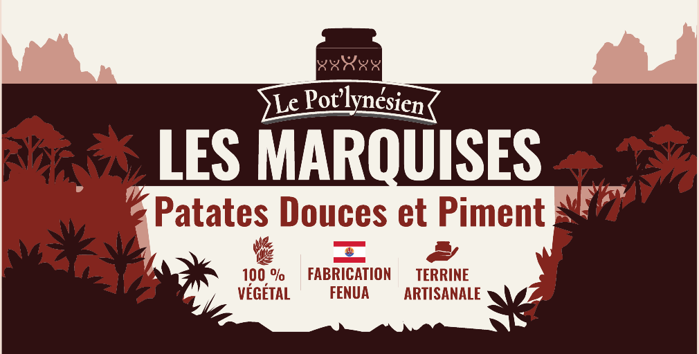 Terrine Les Marquises, patates douces, piment, curcuma et gingembre